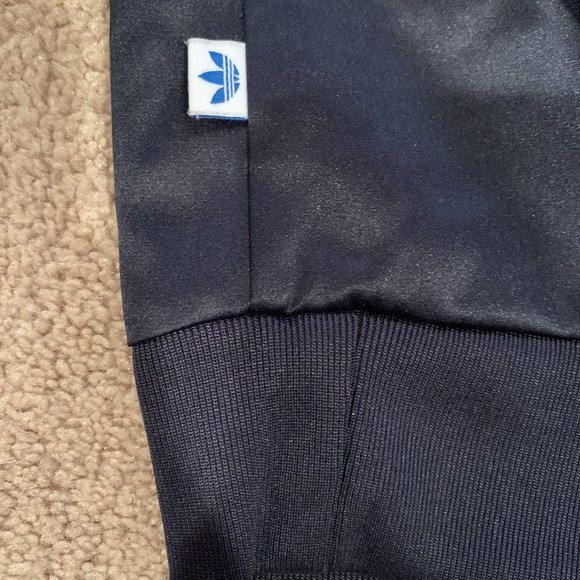 Adidas Satin Trefoil Crew-neck Sweatshirt - Picture 4 of 6